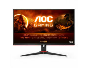 23.8- AOC IPS LED 24G2SPAE/BK Borderless Black/Red (1ms, 1100:1, 300cd, 1920x1080, 178°/178°, HDMIx2, DisplayPort, Refresh Rate up to 165Hz, Speakers 2 x 2W, Audio Line-out, VESA)